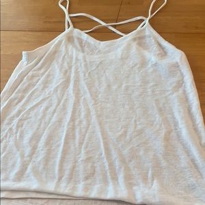 White tank top